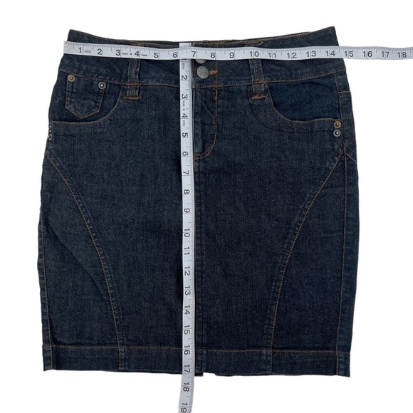HWY Jeans Above The Knee Pencil Denim Jean Skirt Size 5 Women's - Picture 4 of 5